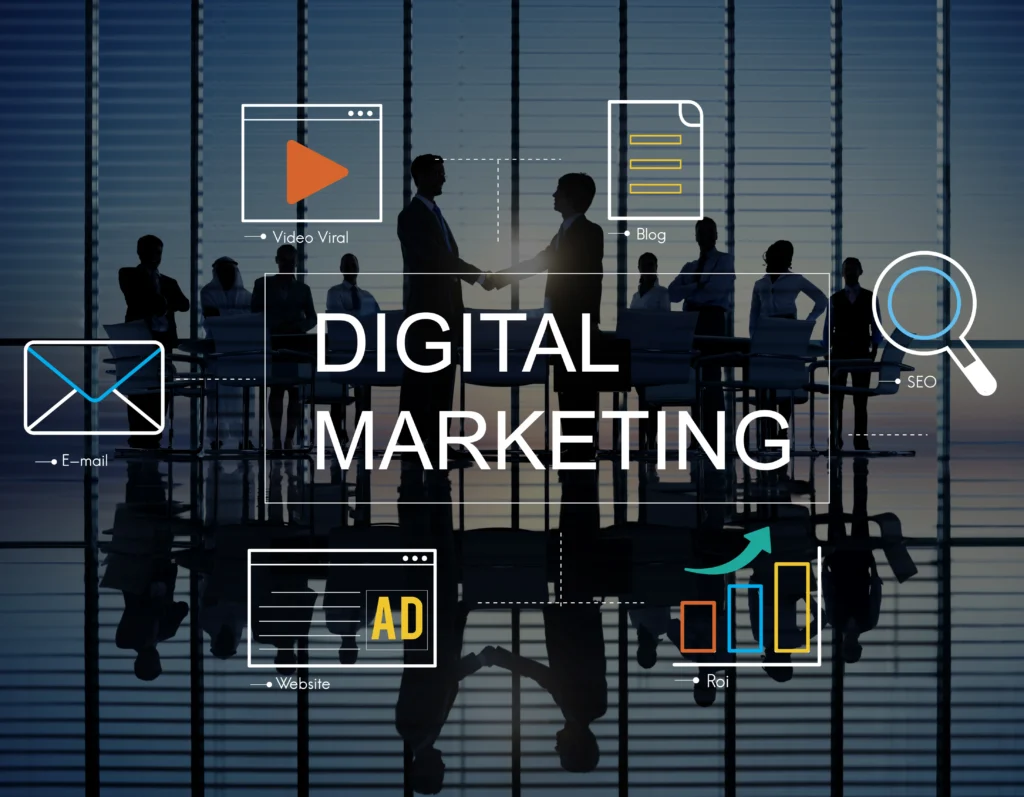picture showing digital marketing